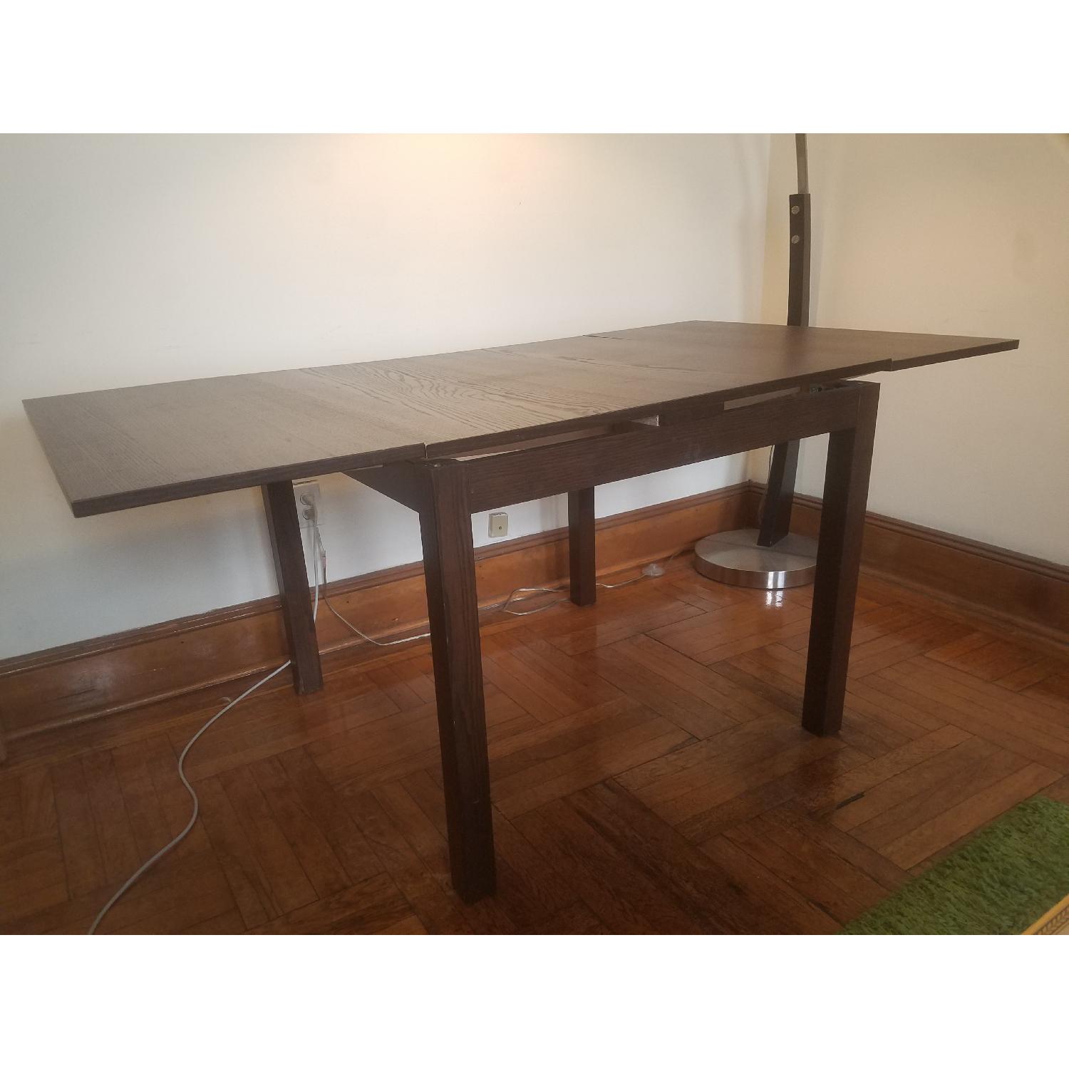 Ikea Bjursta Square Extendable Table - image-4