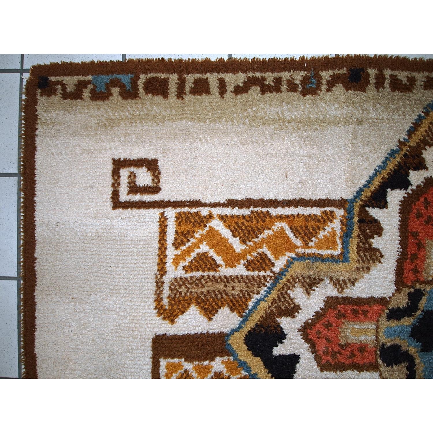 German Modern Rug Vintage Modern German Rug - AptDeco