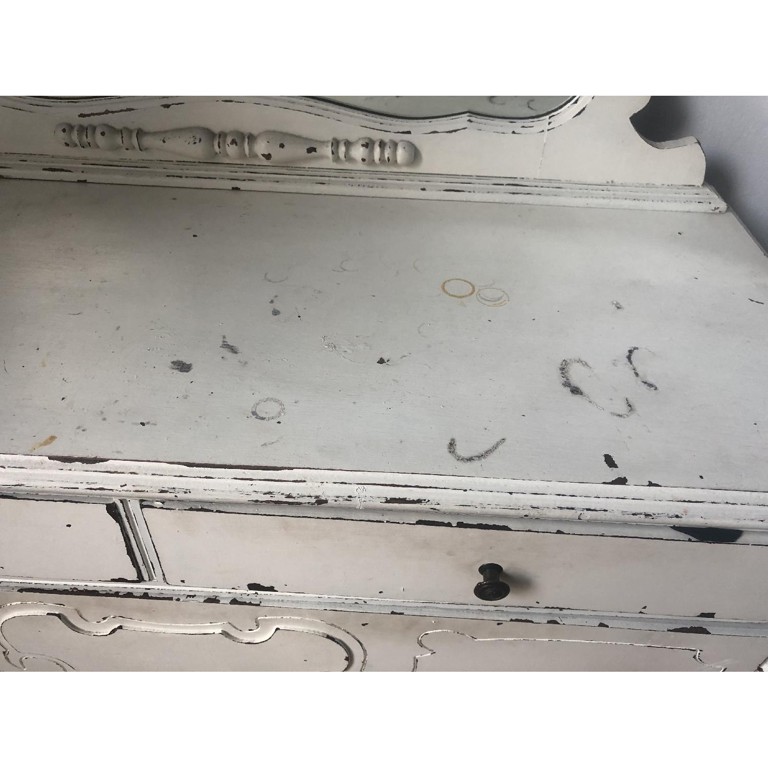 Vintage Shabby Chic Dresser w/ Mirror - image-4