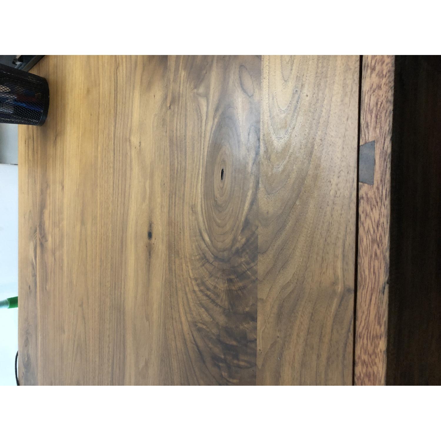 Crate & Barrel Reclaimed Wood Office Desk - image-5