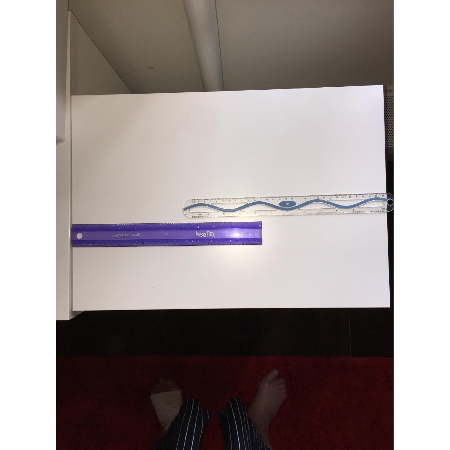 Ikea Micke White Filing Unit - image-1