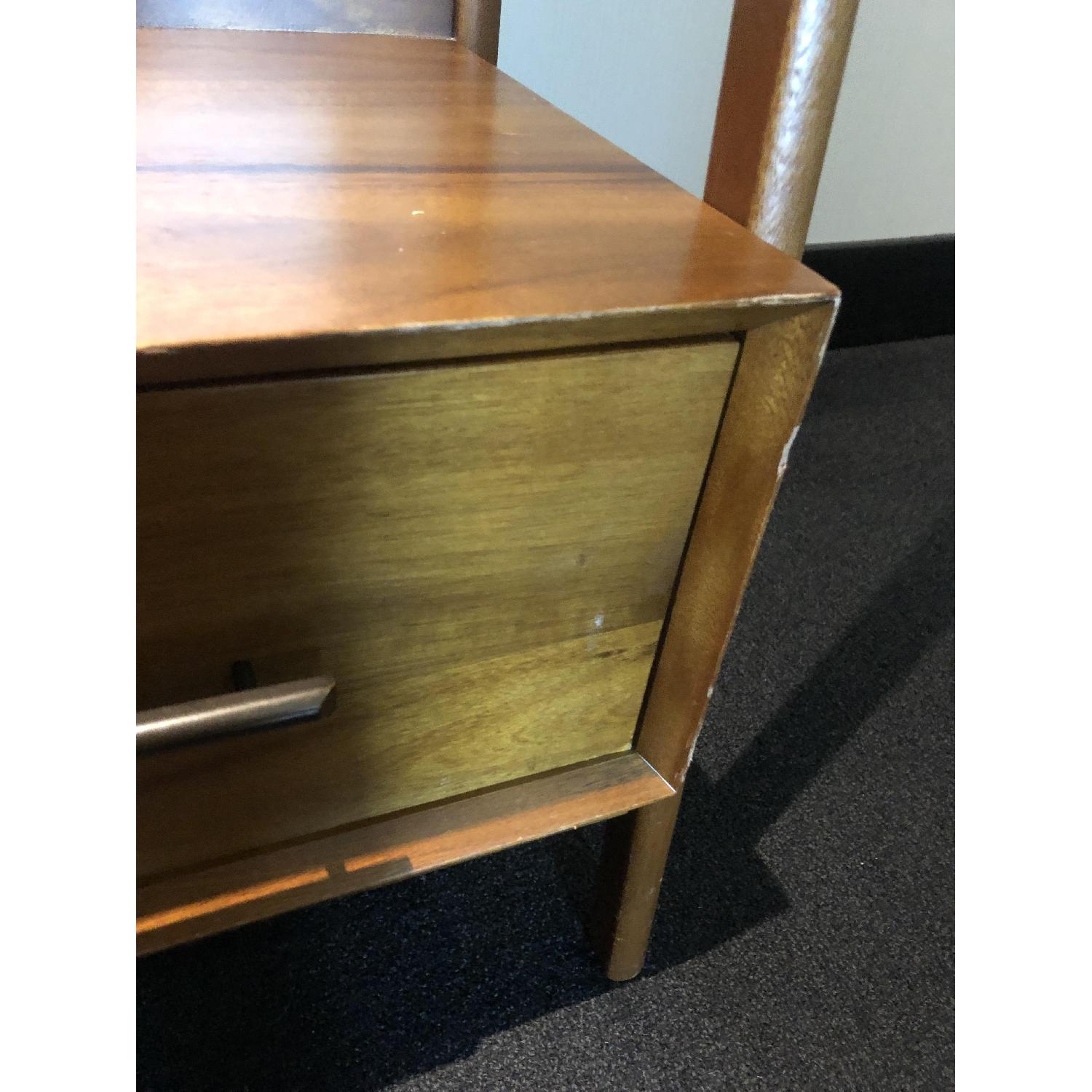 West Elm Mid Century Hallway Bench w/ Drawers & Shelf - image-7