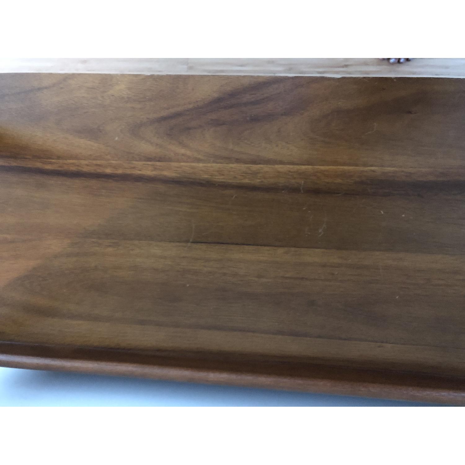 West Elm Mid Century Hallway Bench w/ Drawers & Shelf - image-8