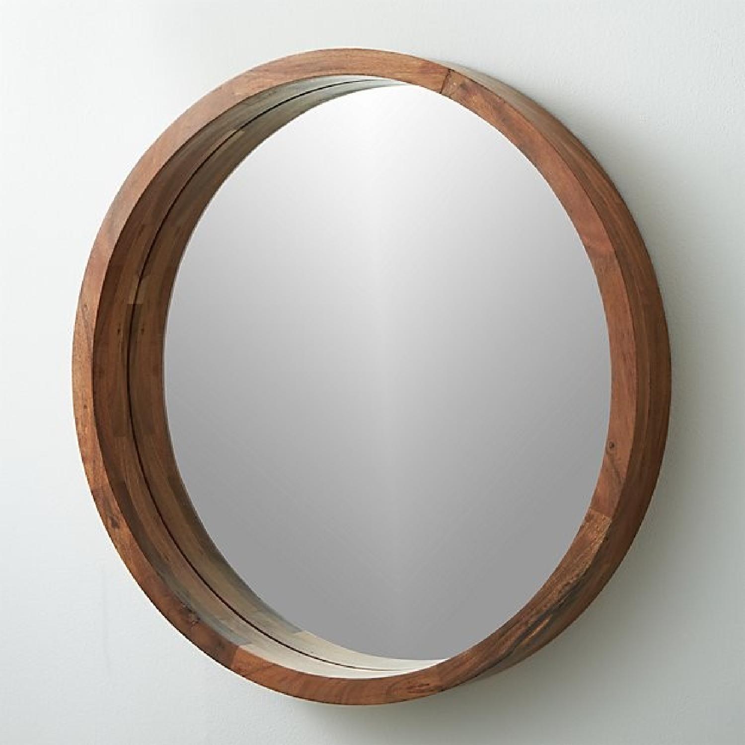 CB2 Acacia Round Mirror - image-4