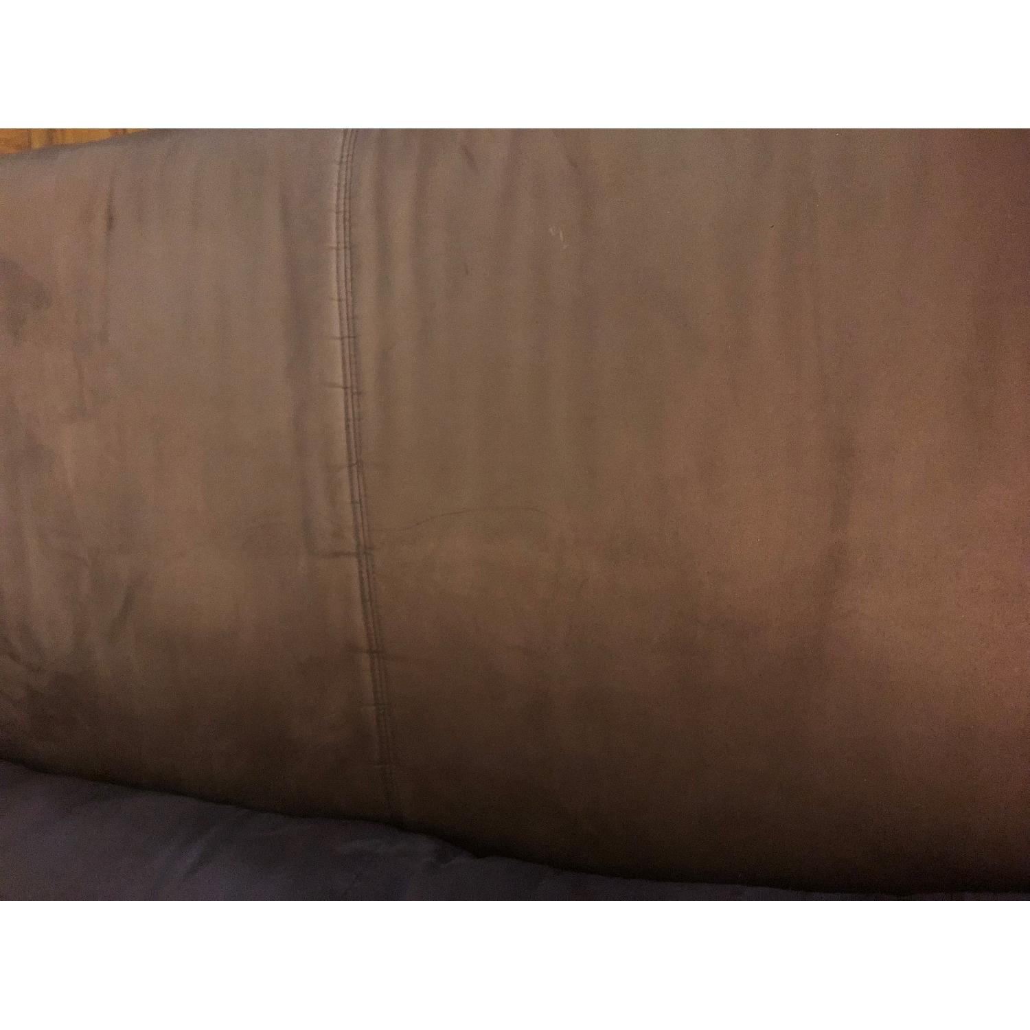 Ikea Knislinge Dark Brown 3 Seater Sofa - image-2