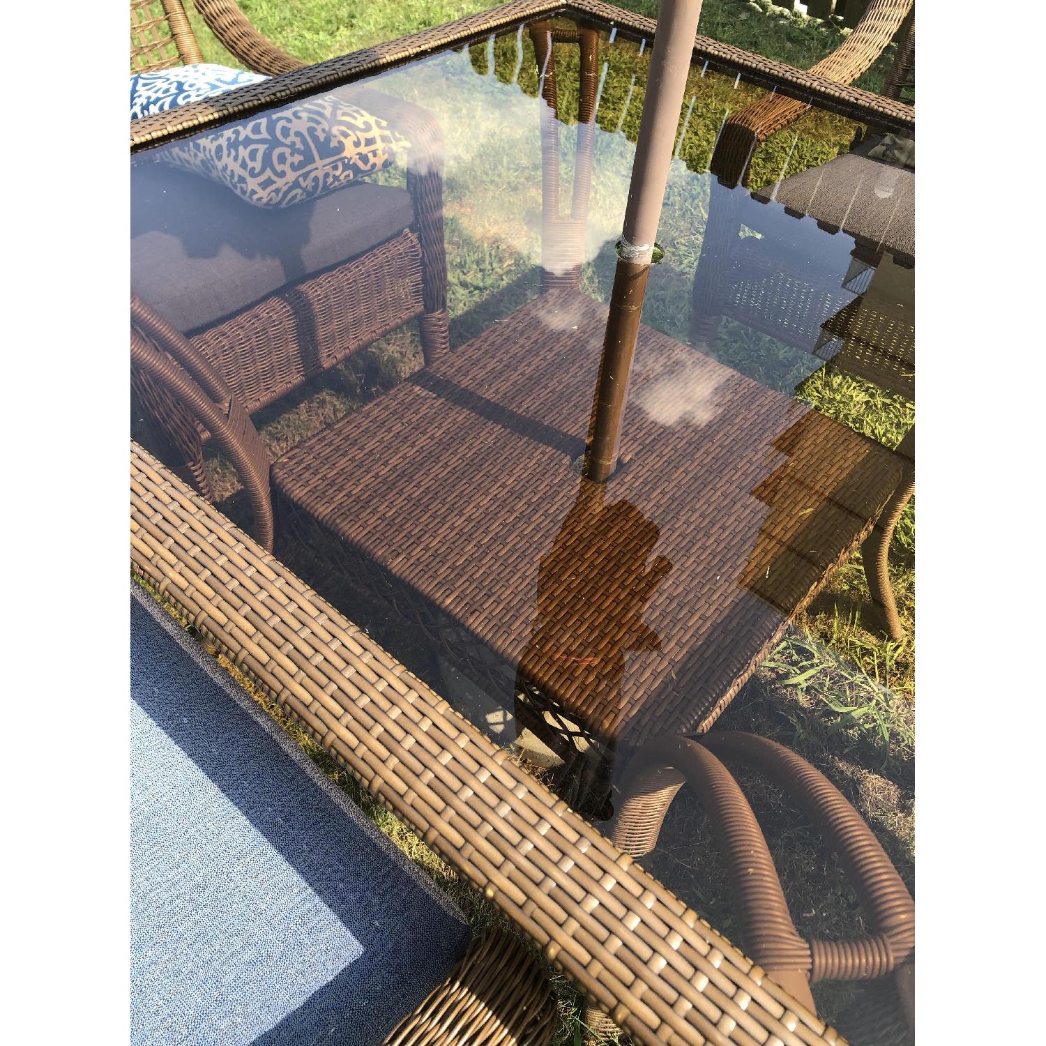 Hampton Bay 5-Piece Patio Wicker Dining Set - image-2