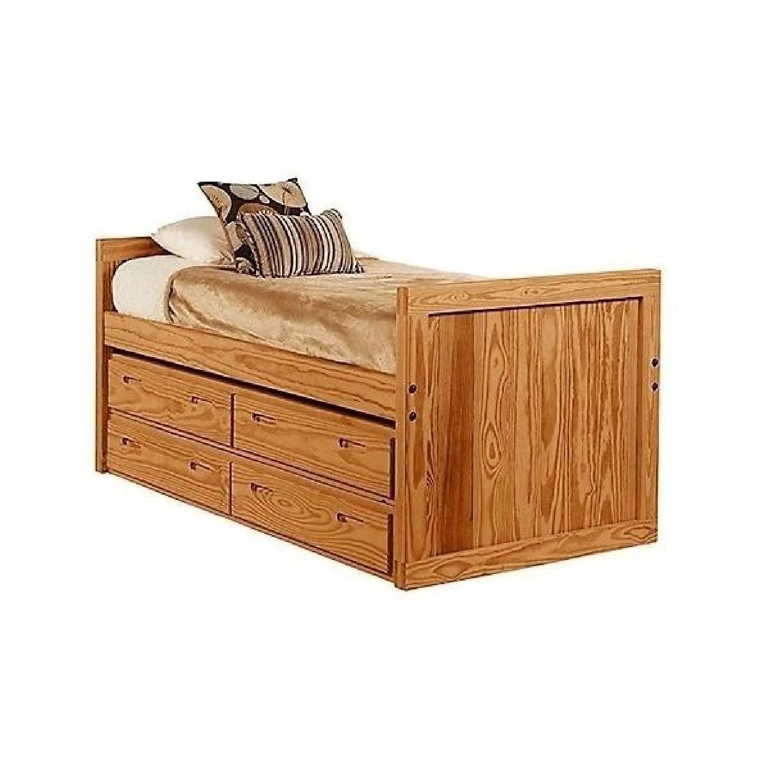 This End Up Captains Bed W 4 Drawers Aptdeco