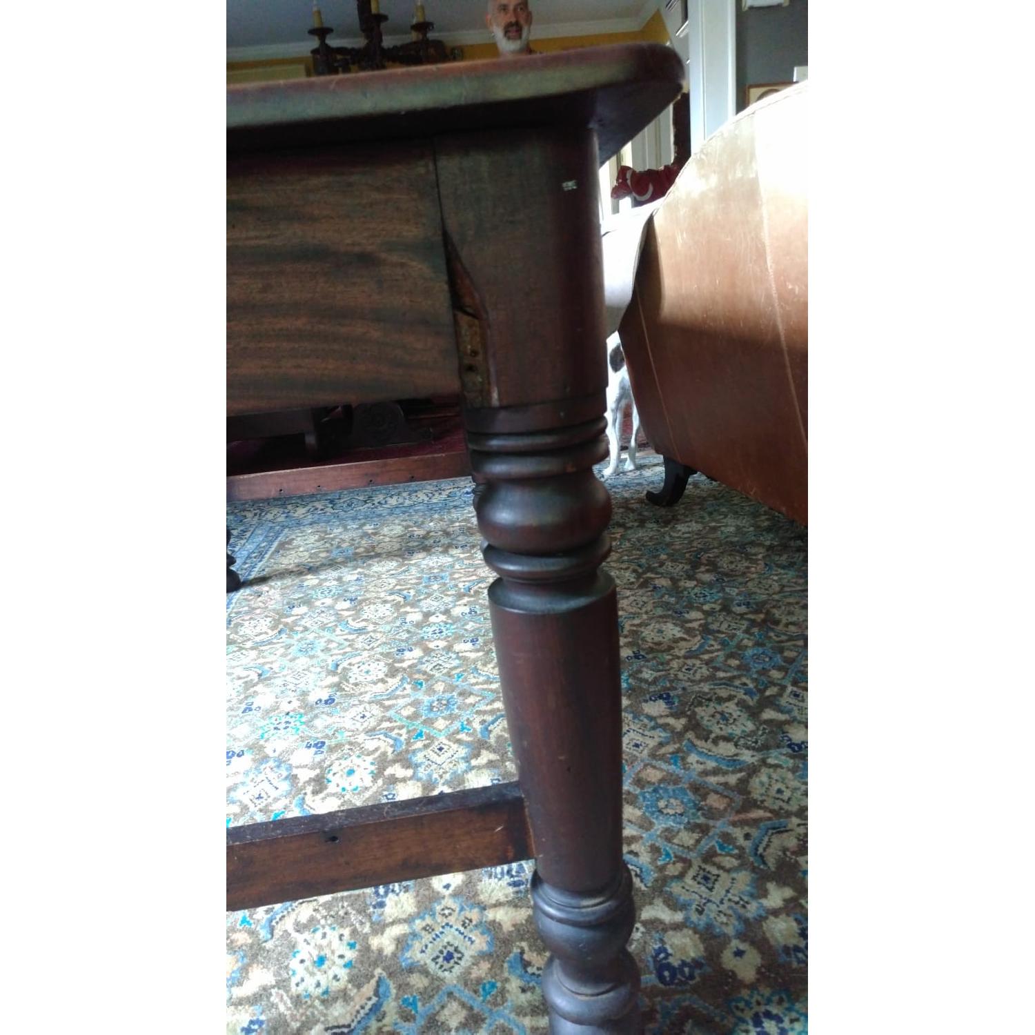 Antique Wood Dining Table - image-4