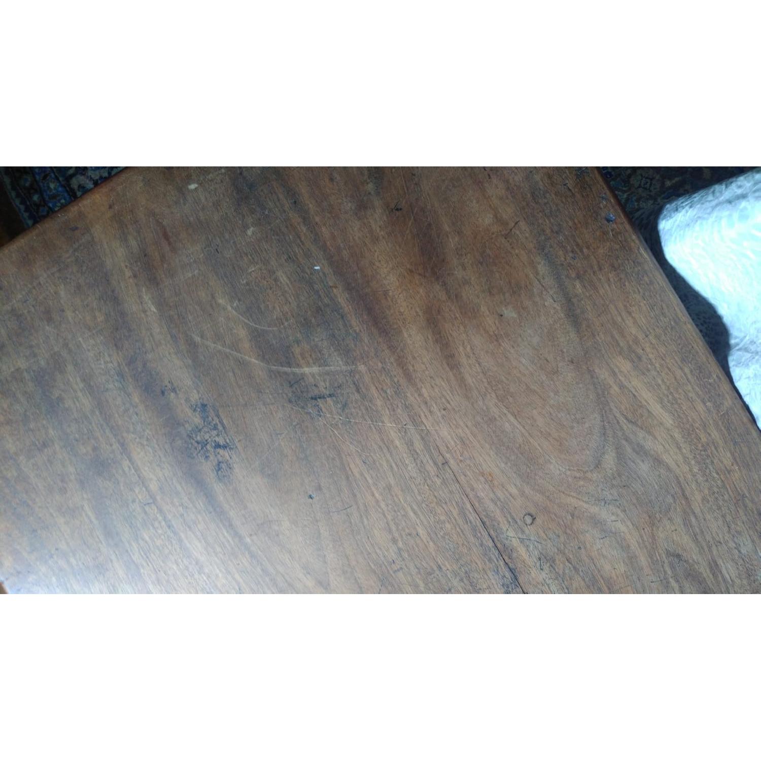Antique Wood Dining Table - image-7