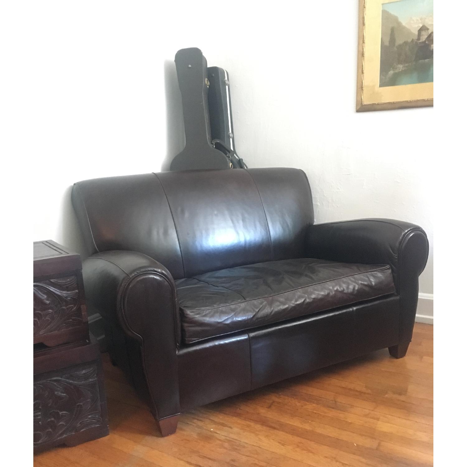 Pottery Barn Manhattan Loveseat - image-1