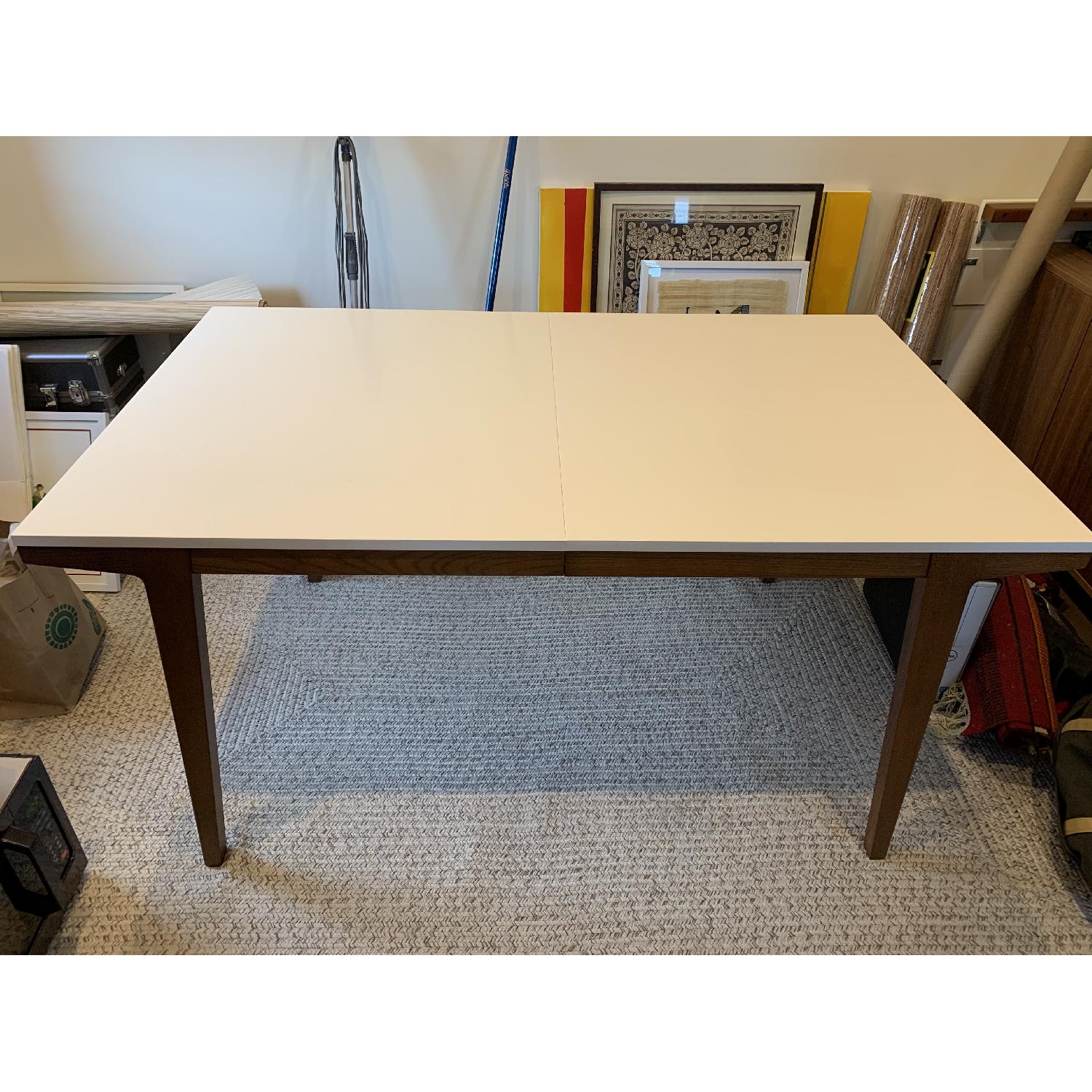 West Elm Modern Expandable Dining Table - image-2