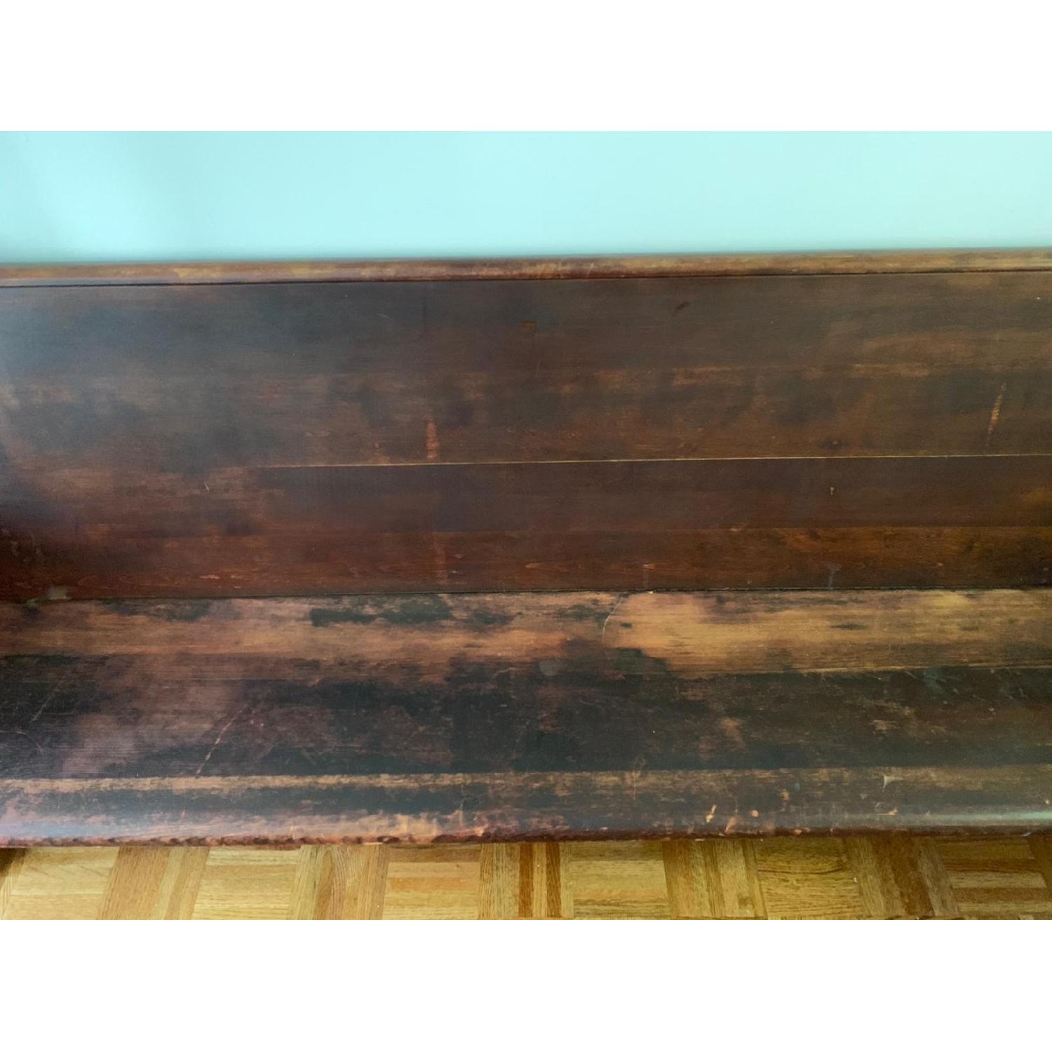 Antique Church Pew/Bench - image-5