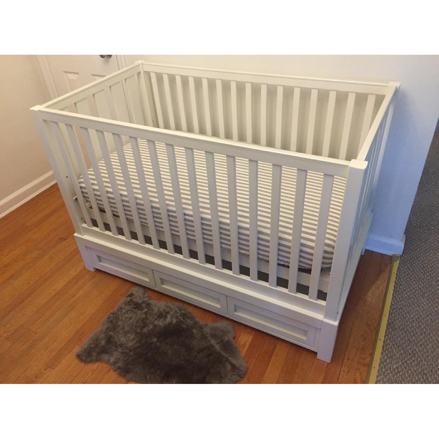 Pottery Barn Kids Skylar Crib w/ Toddler Bed - image-1