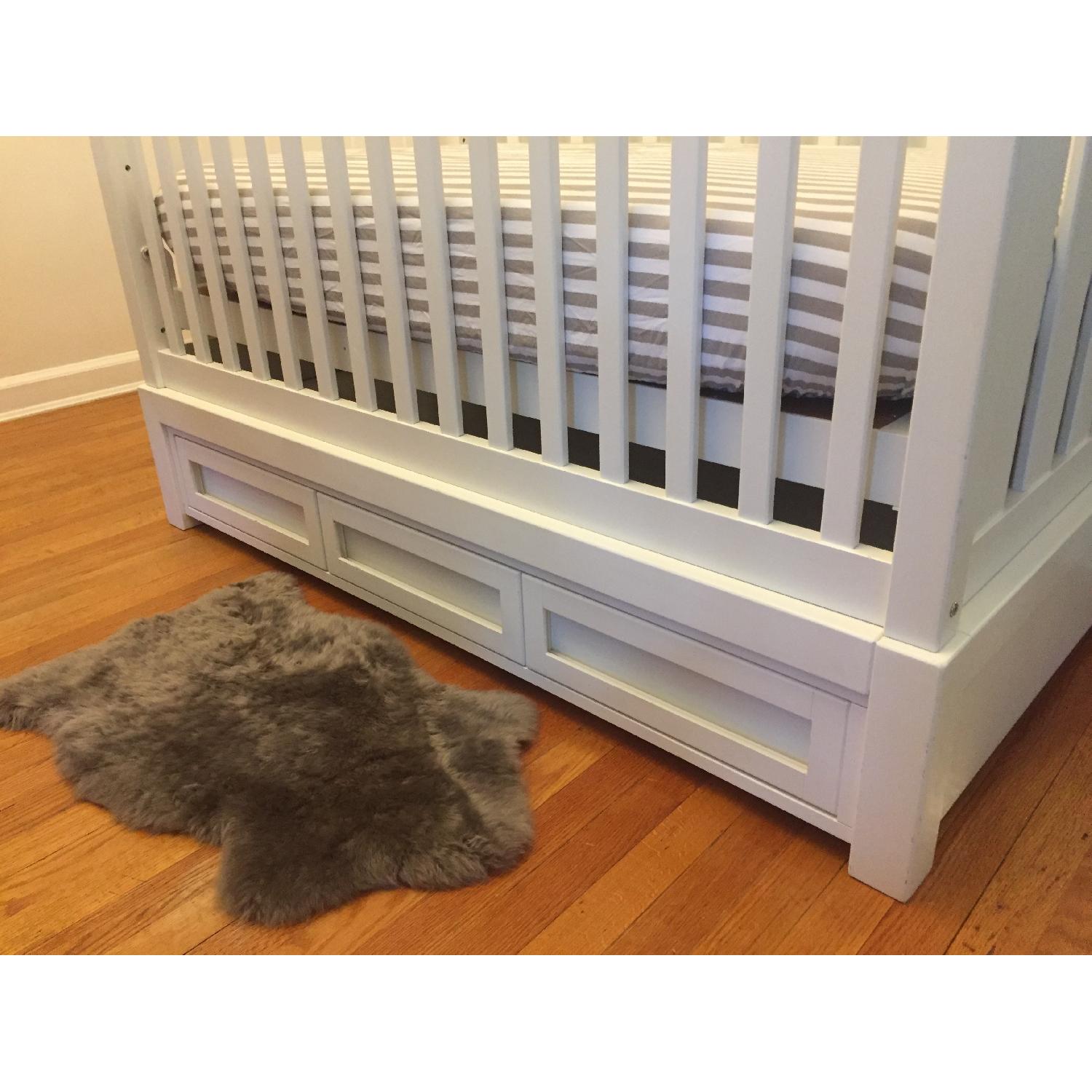 Pottery Barn Kids Skylar Crib w/ Toddler Bed - image-4