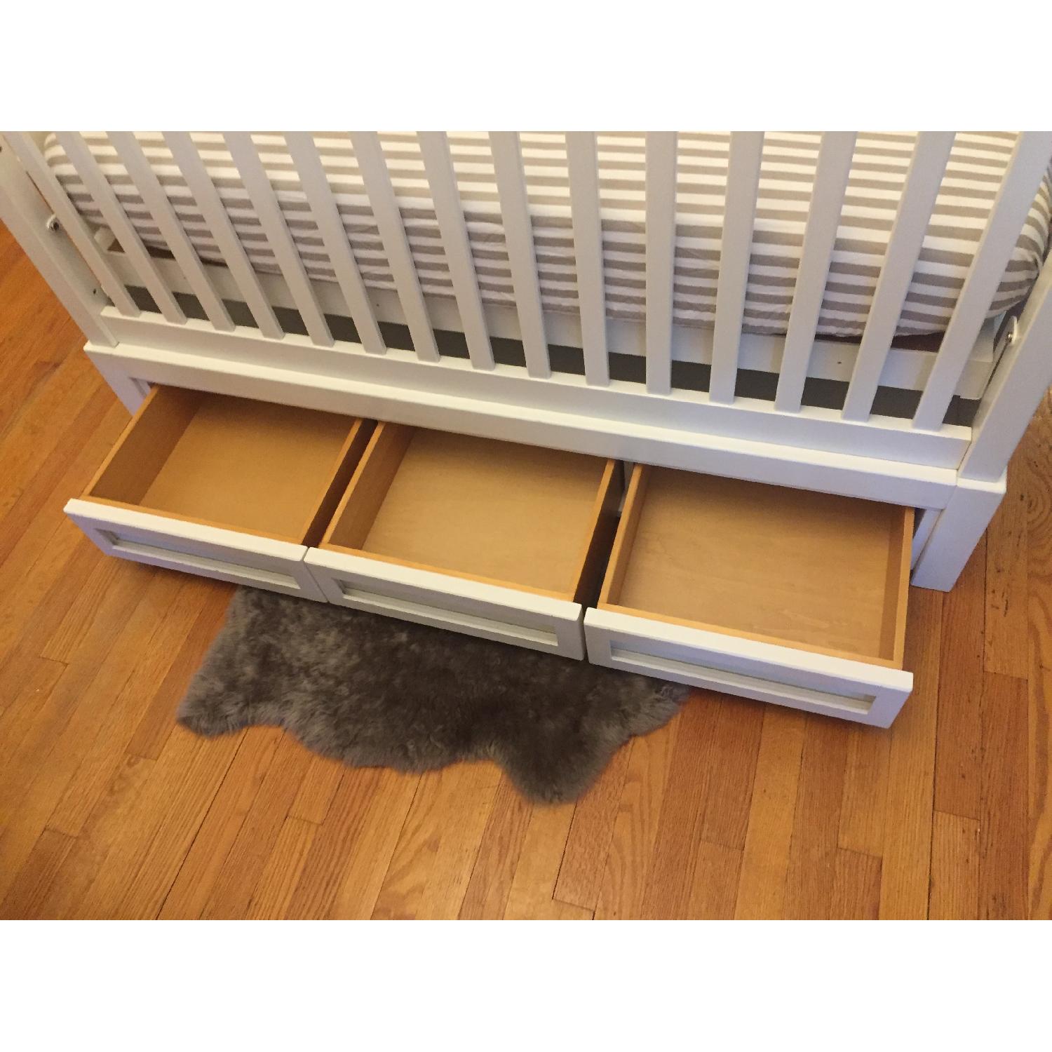 Pottery Barn Kids Skylar Crib w/ Toddler Bed - image-6