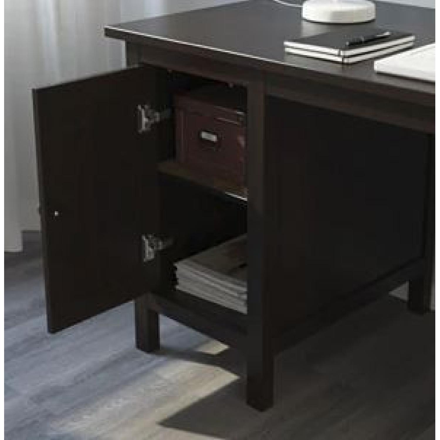 Ikea Hemnes Desk in Black-Brown - image-2