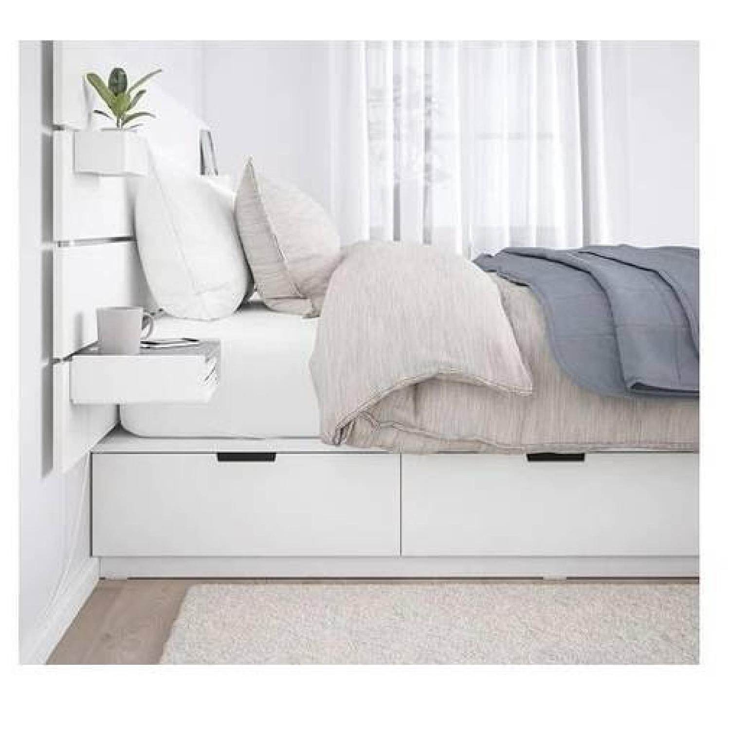 Ikea Nordli Queen Storage Bed AptDeco