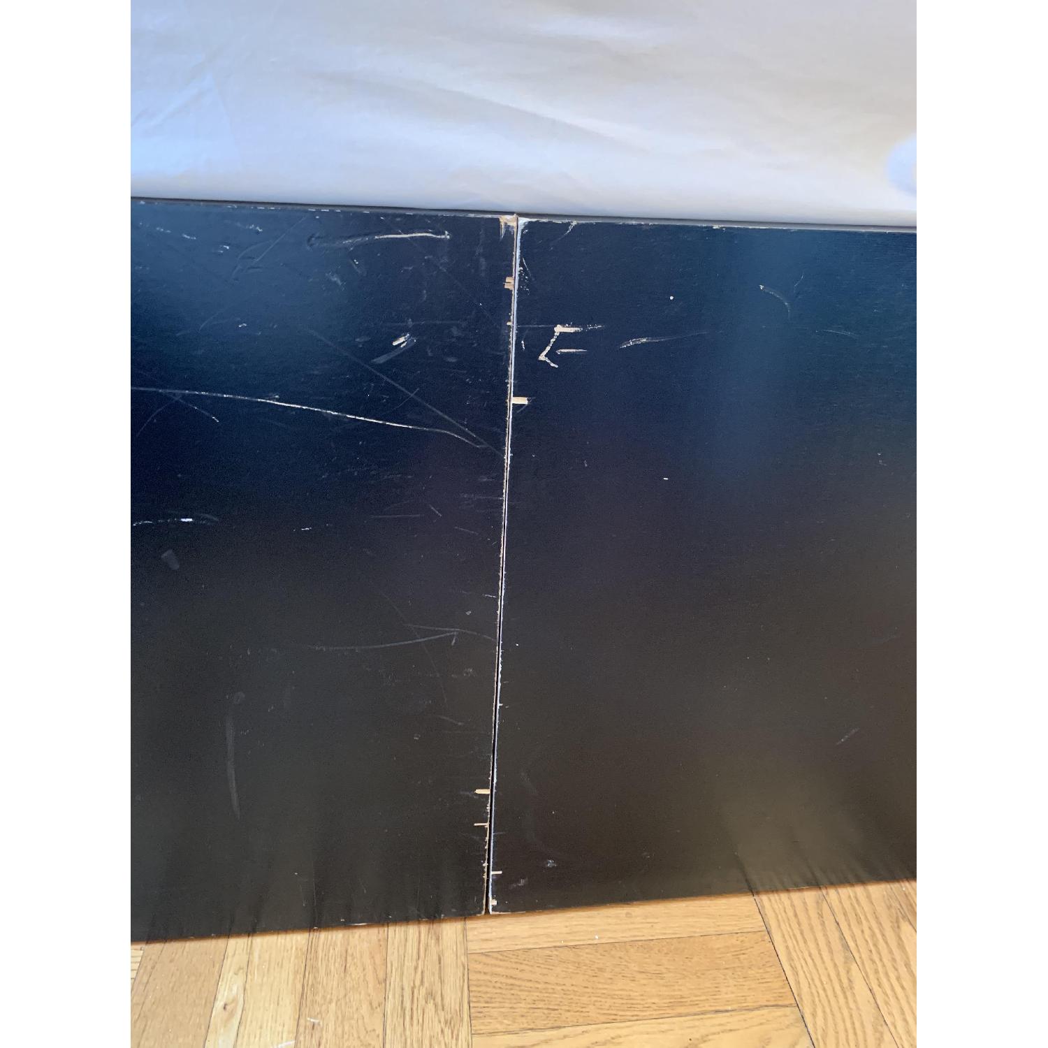 Gothic Cabinet Craft Queen Storage Bed w/ Headboard - image-1