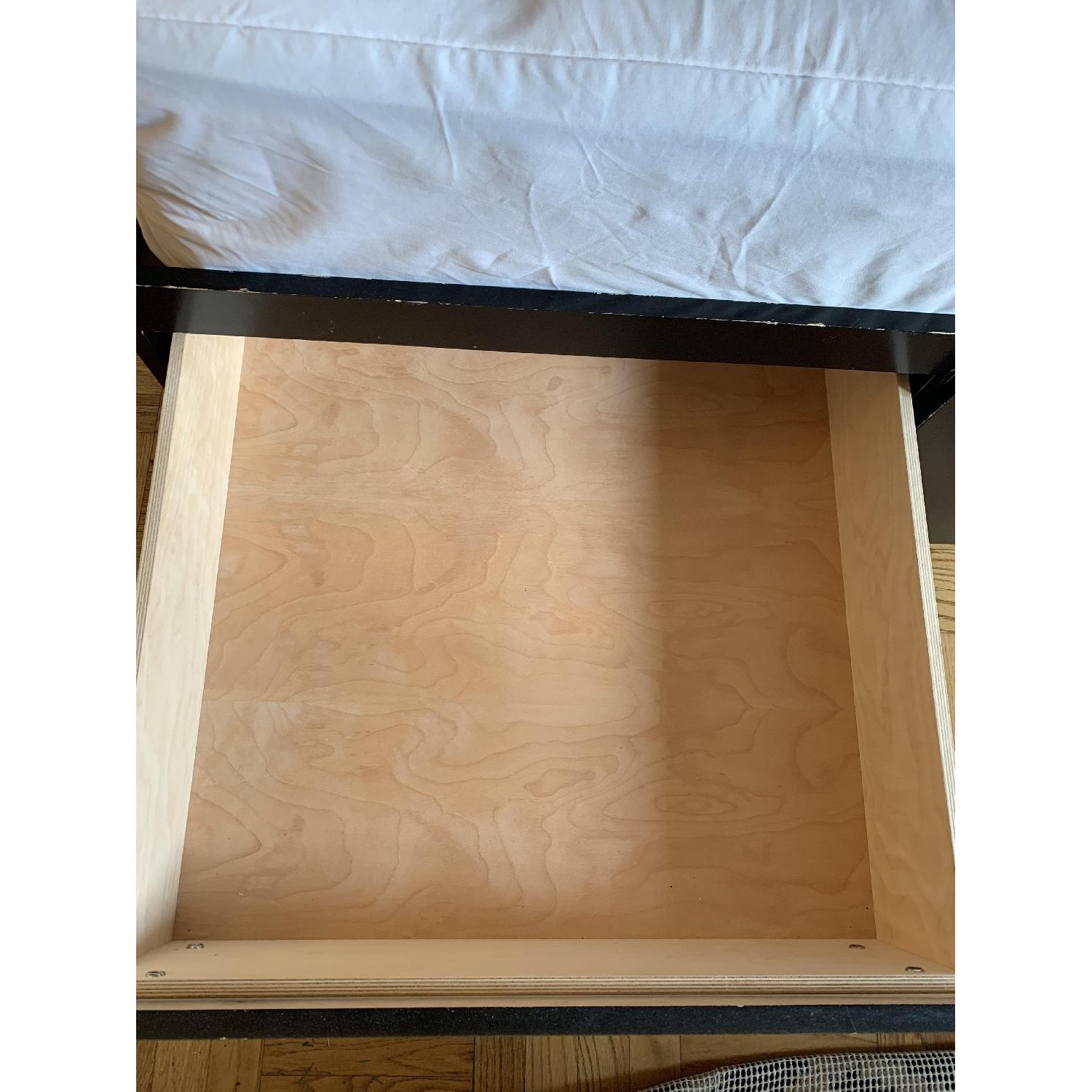 Gothic Cabinet Craft Queen Storage Bed w/ Headboard - image-6