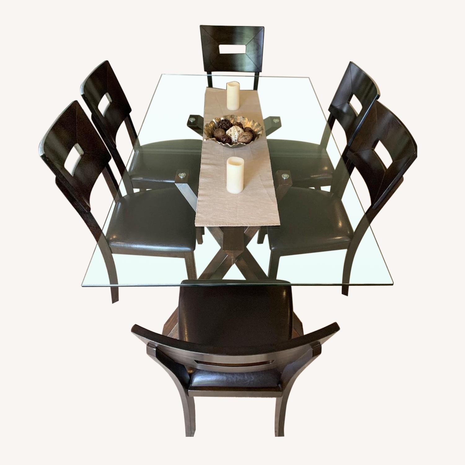 American Signature Furniture 7 Piece Dining Set - image-0