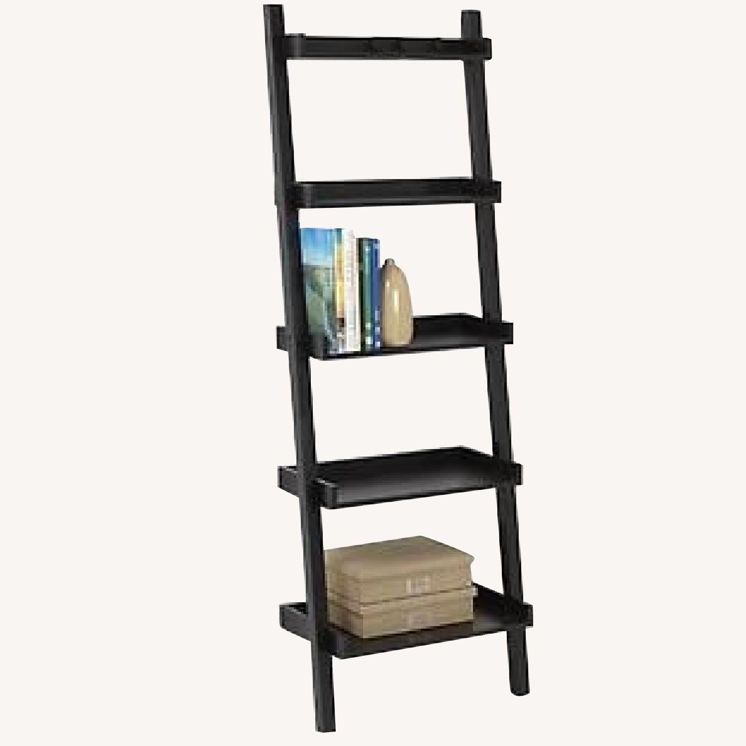 The Container Store Linea Leaning Bookcase - image-0