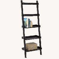 The Container Store Linea Leaning Bookcase