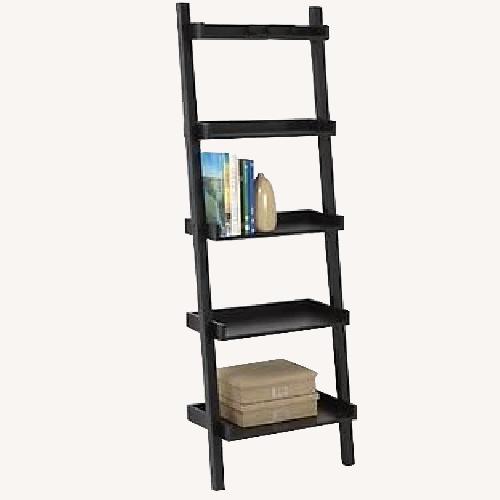 Used The Container Store Linea Leaning Bookcase for sale on AptDeco