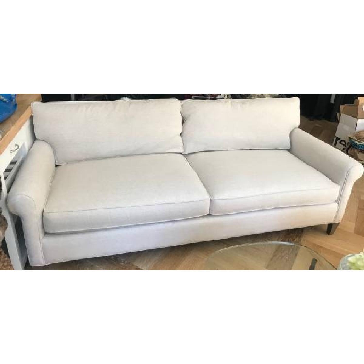 Crate & Barrel Montclair 2-Seat Roll Arm Sofa - image-1