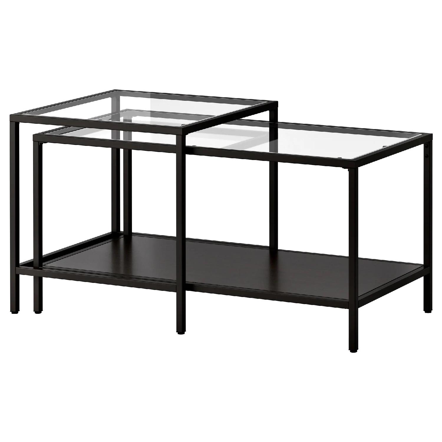 Ikea Vittsjo Nesting Coffee Tables - image-0