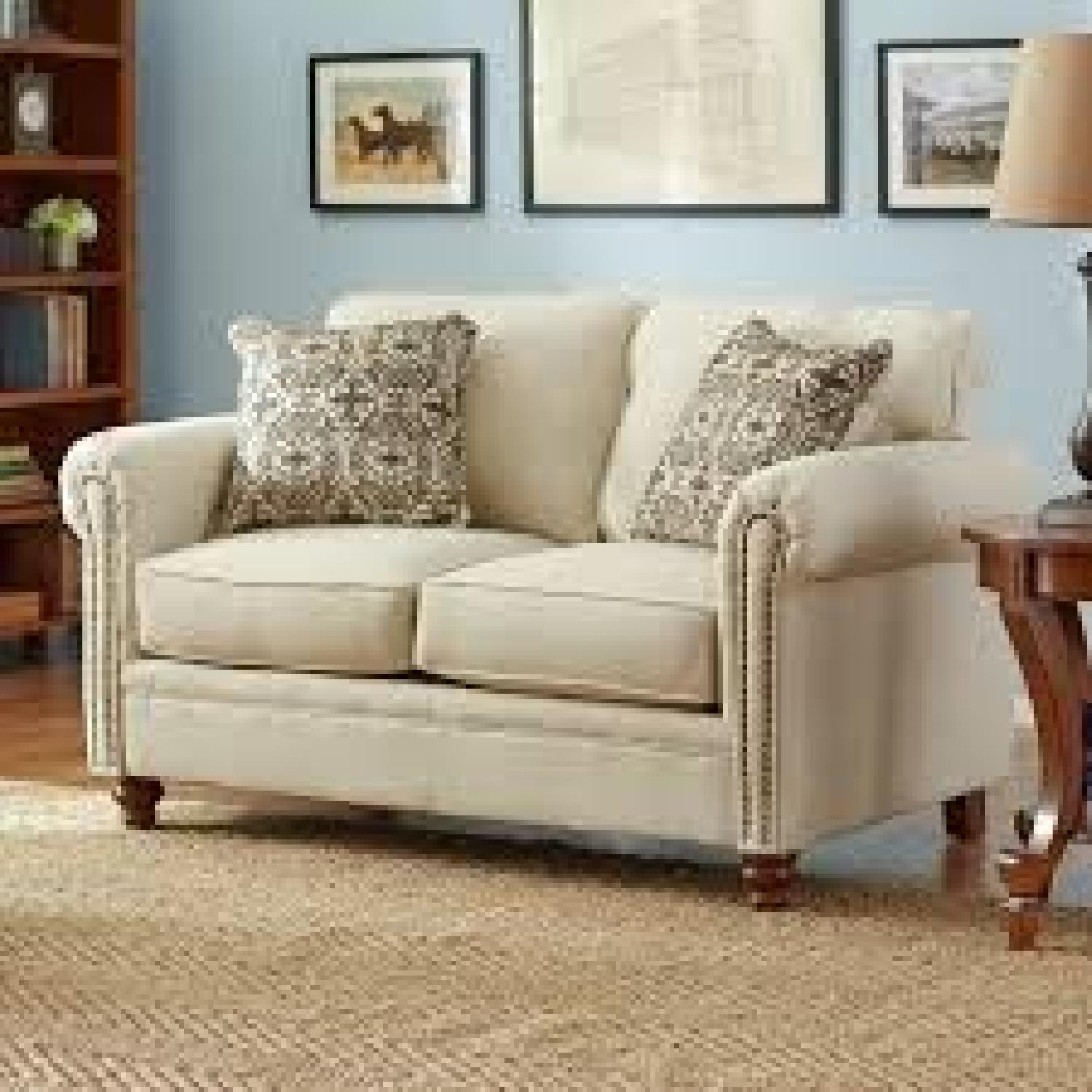 Serta Upholstery Suffield Caroll Loveseat - image-1