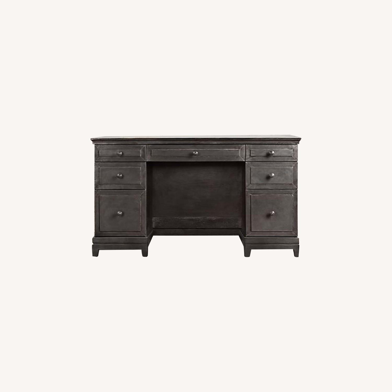 Restoration Hardware Annecy Metal Desk AptDeco