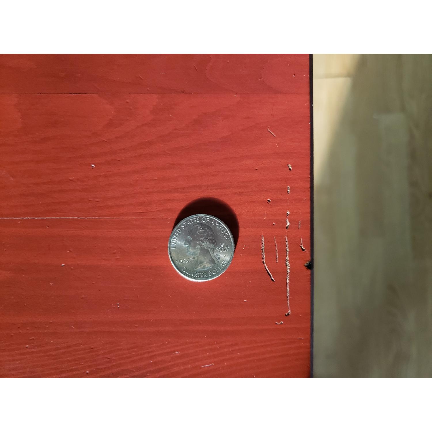 Ikea Cherry Red Side Table - image-5