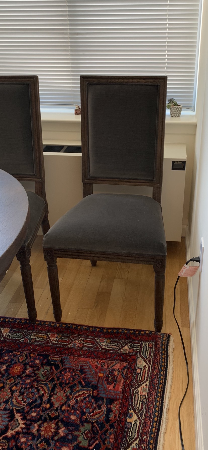 Restoration Hardware Vintage French Square Dining Chairs