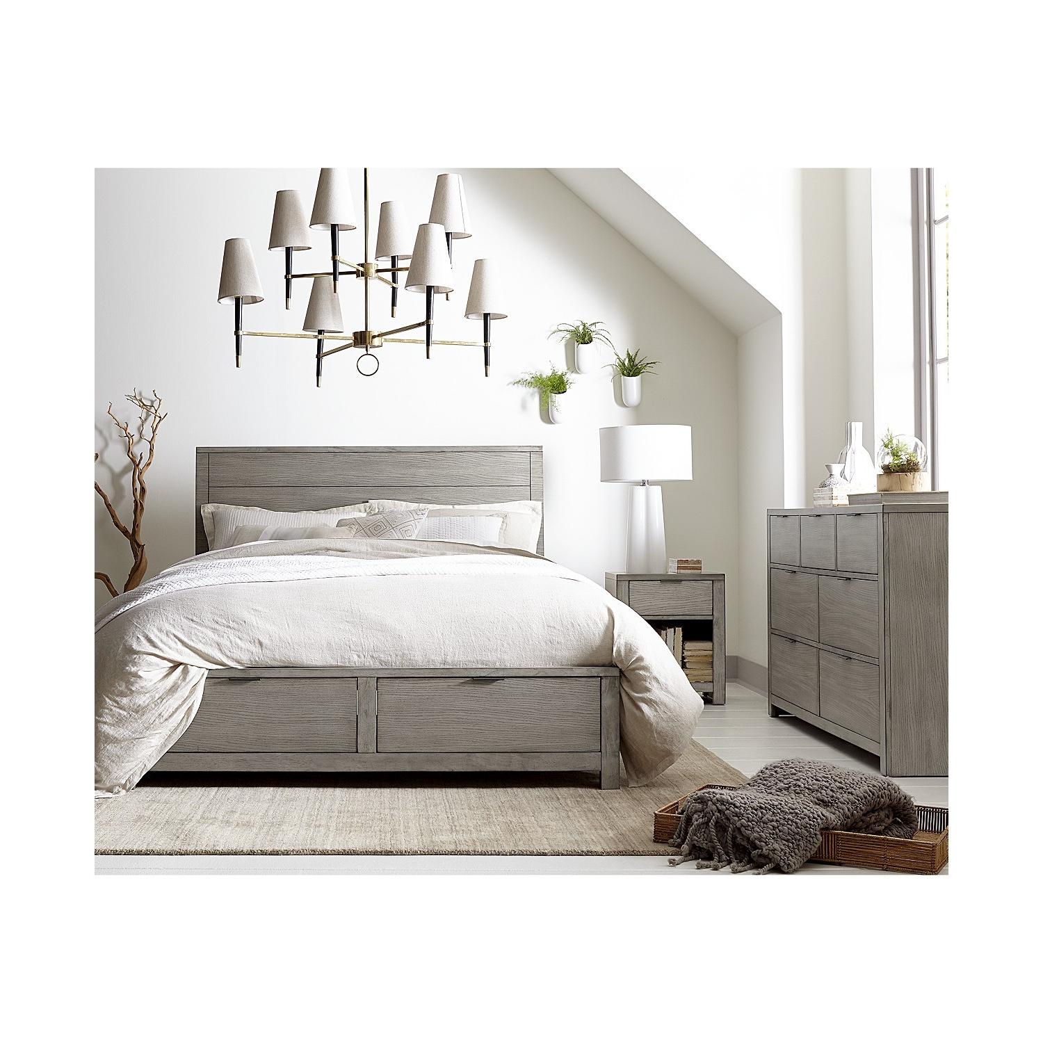 Macy's Tribeca Queen Storage Bed - image-1