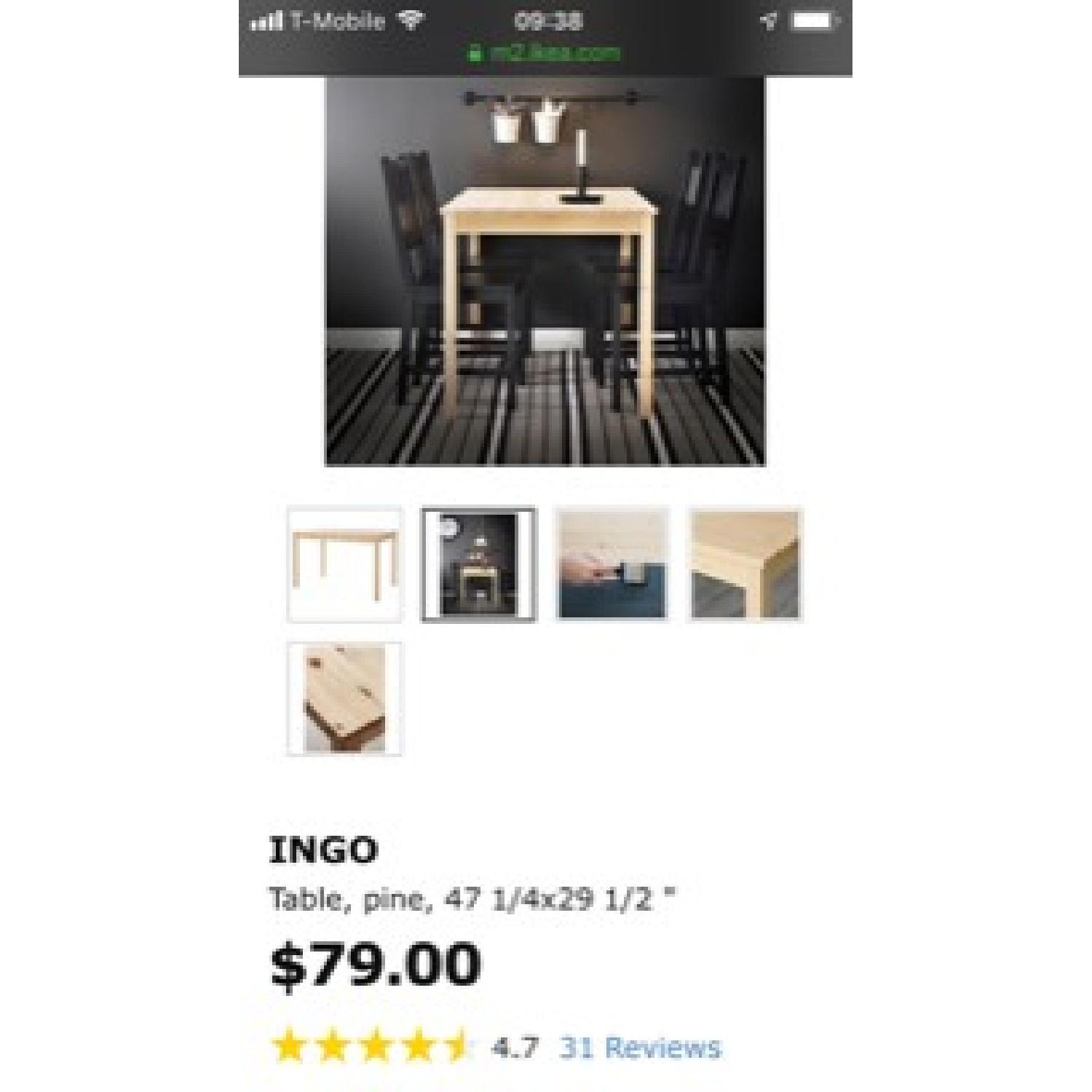 Ikea Ingo/Ivar 5-Piece Dining Set - image-2
