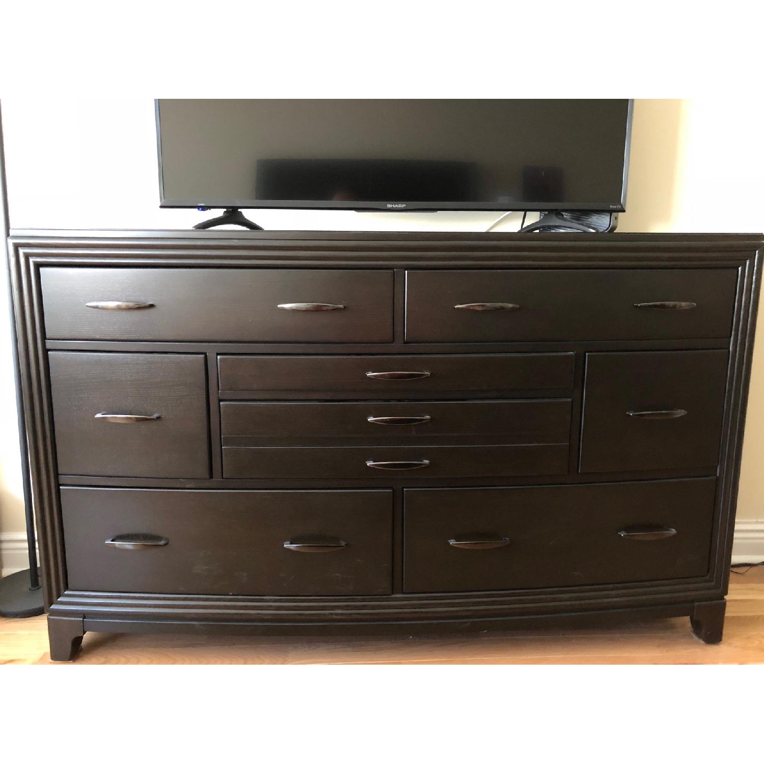 Havertys 8-Drawer Dresser in Espresso - image-1