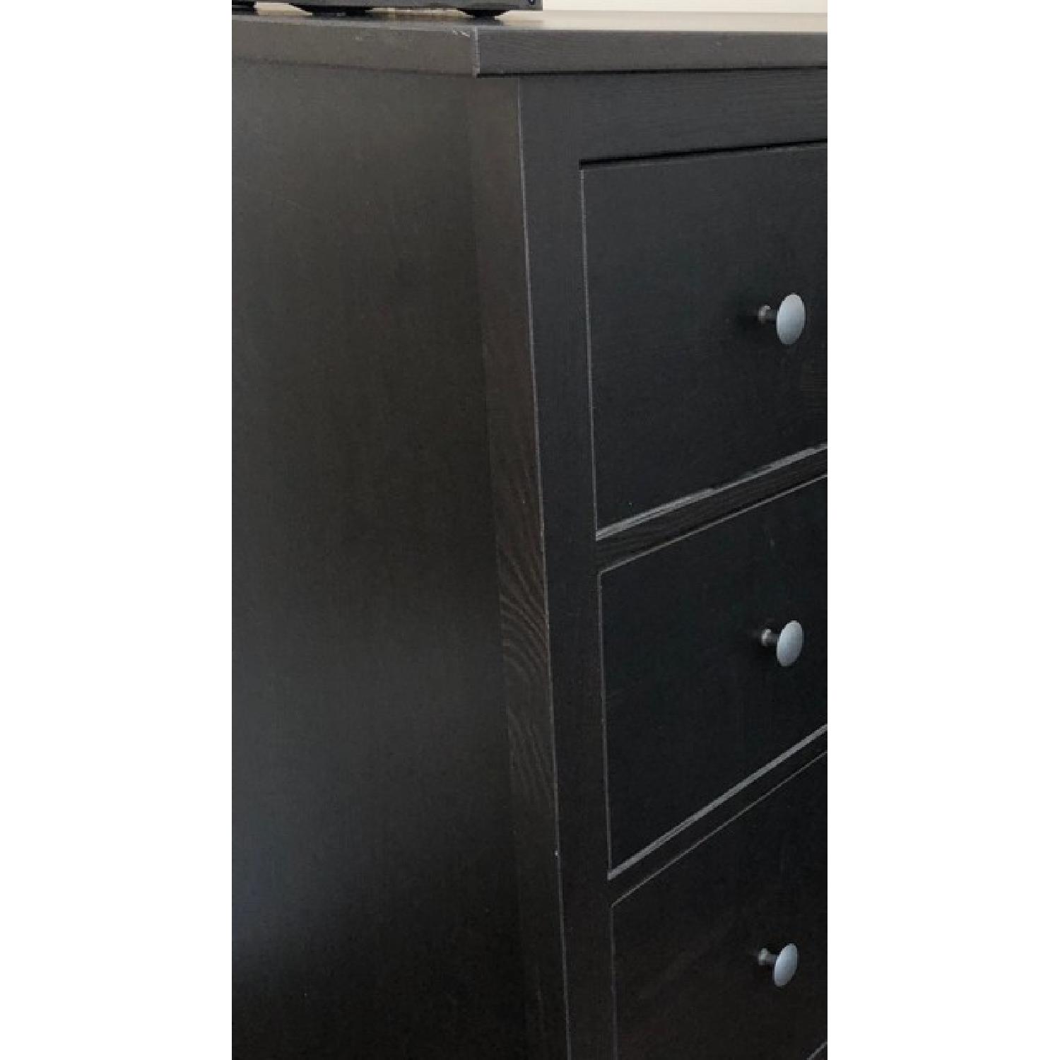 Ikea 8-Drawer Black-Brown Dresser - image-3