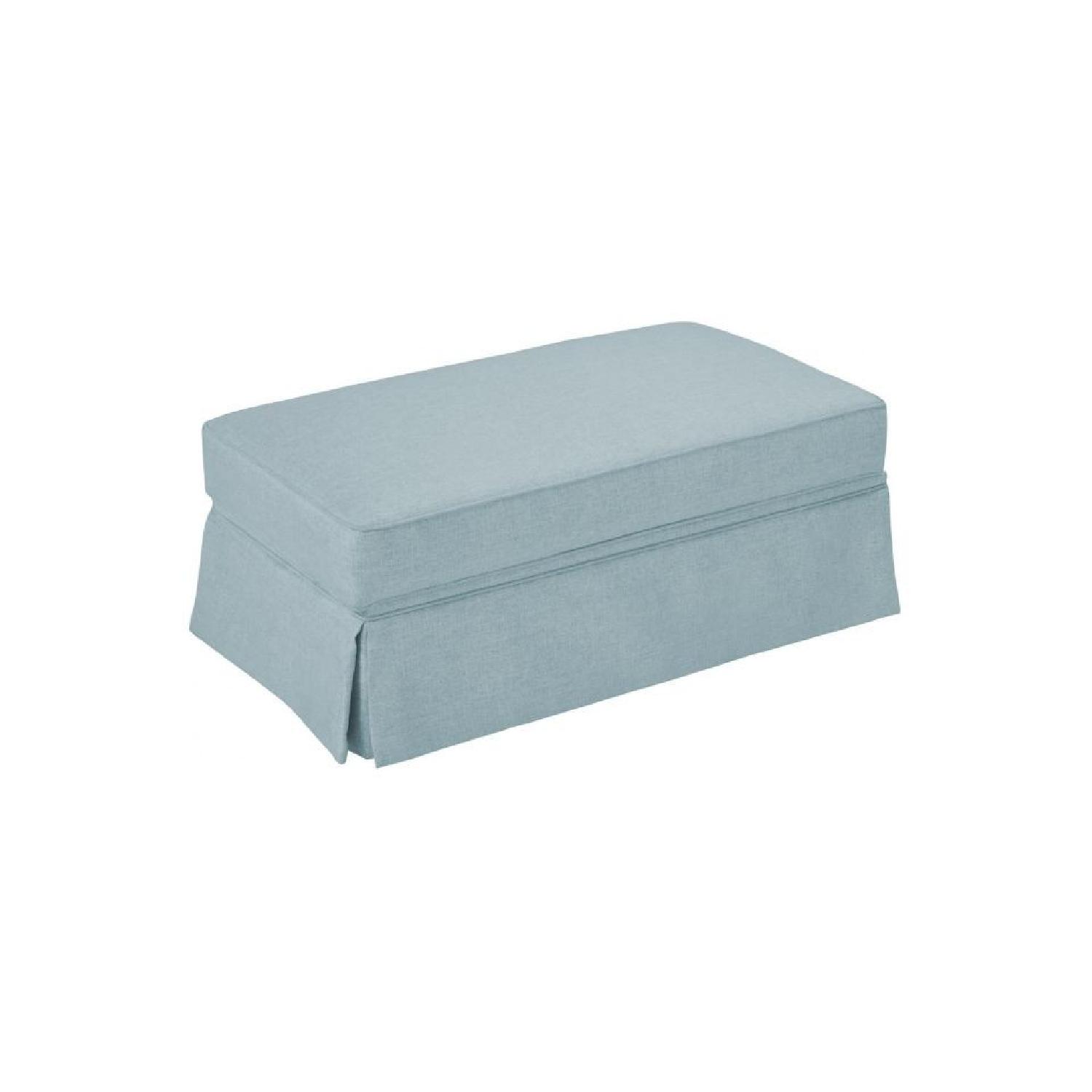 Raymour & Flanigan Oversized Chair and Ottoman - image-4