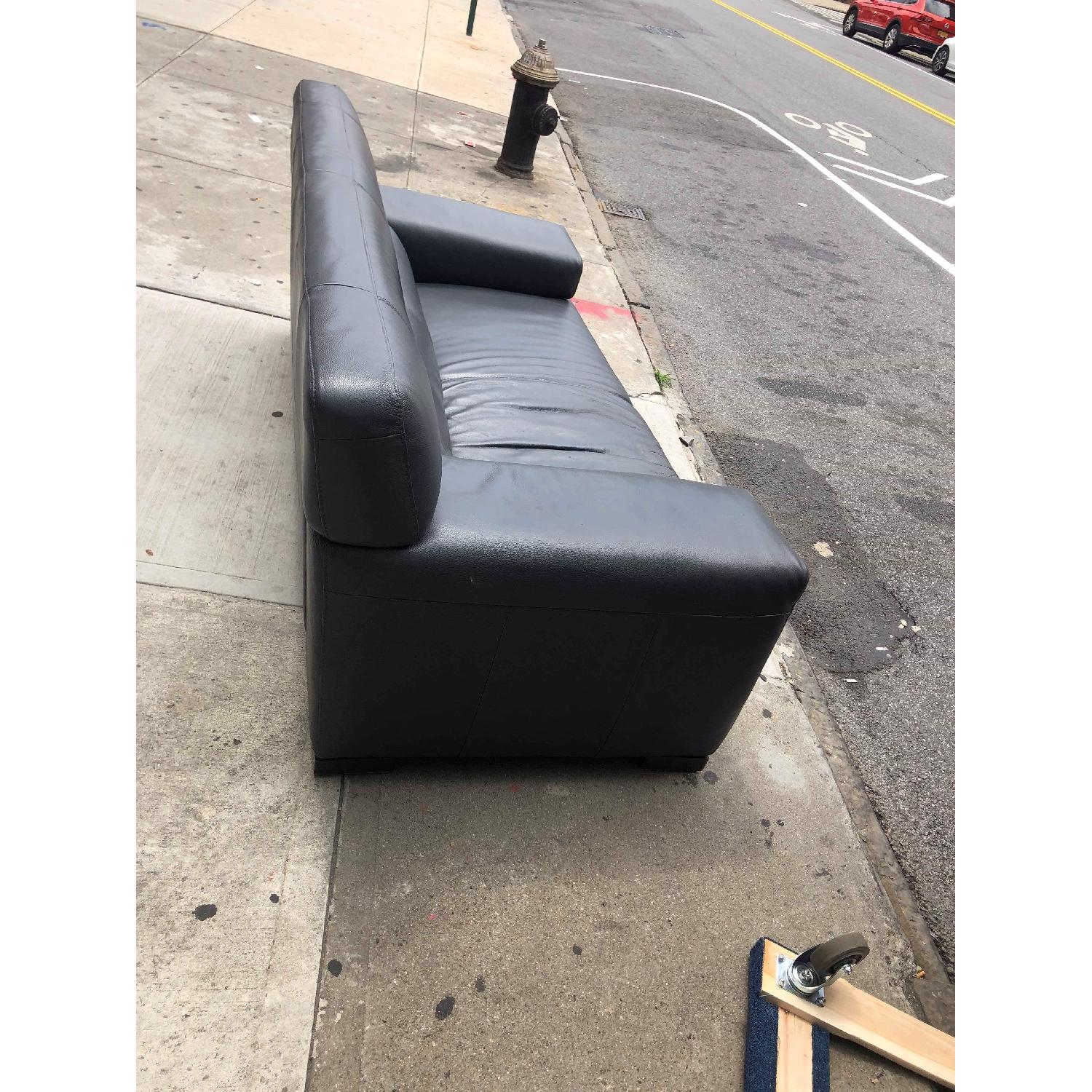 Natuzzi Editions Leather Sofa - image-4