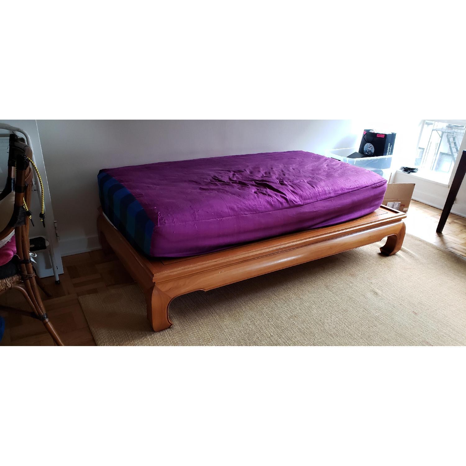 Solid Teak Thai Twin Bed Frame - image-3