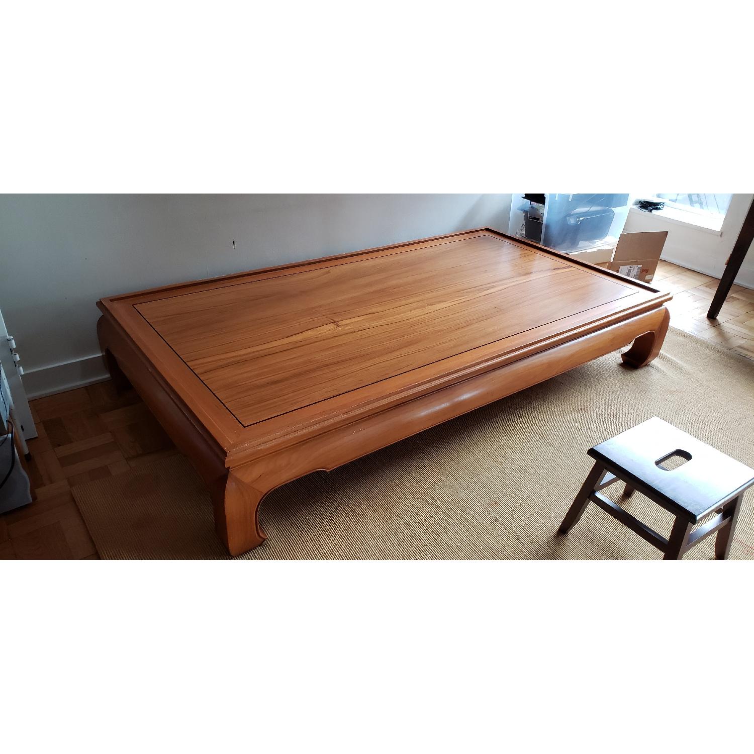Solid Teak Thai Twin Bed Frame - image-5