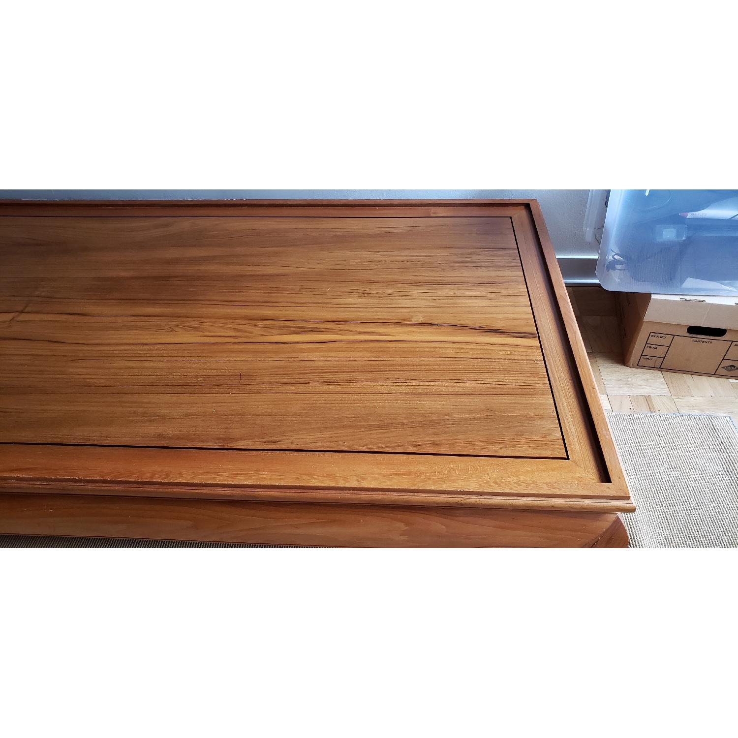 Solid Teak Thai Twin Bed Frame - image-9