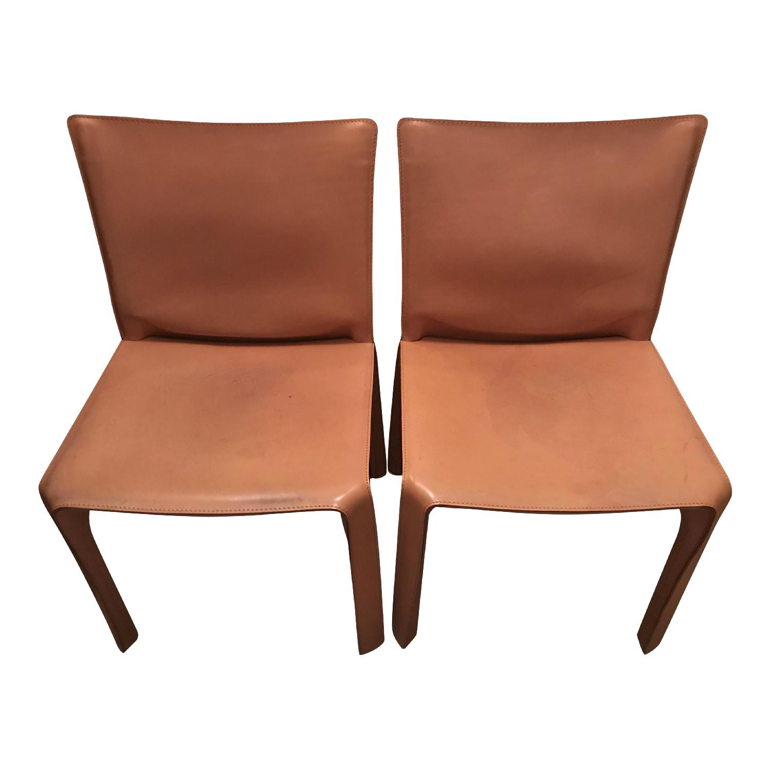 Cassina Mario Bellini Cab Side Chairs - image-1