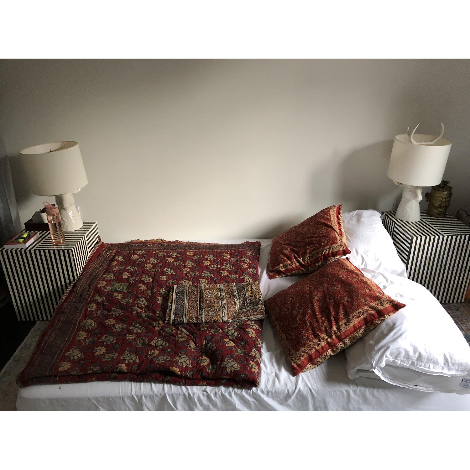 CB2 Taylor Bone Inlay Side Tables - image-2