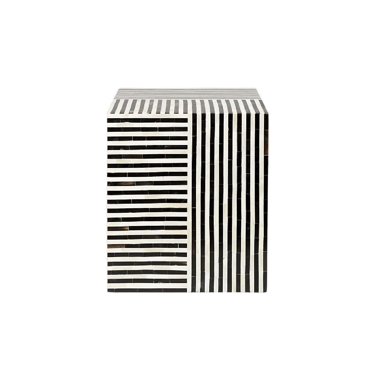 CB2 Taylor Bone Inlay Side Tables - image-9