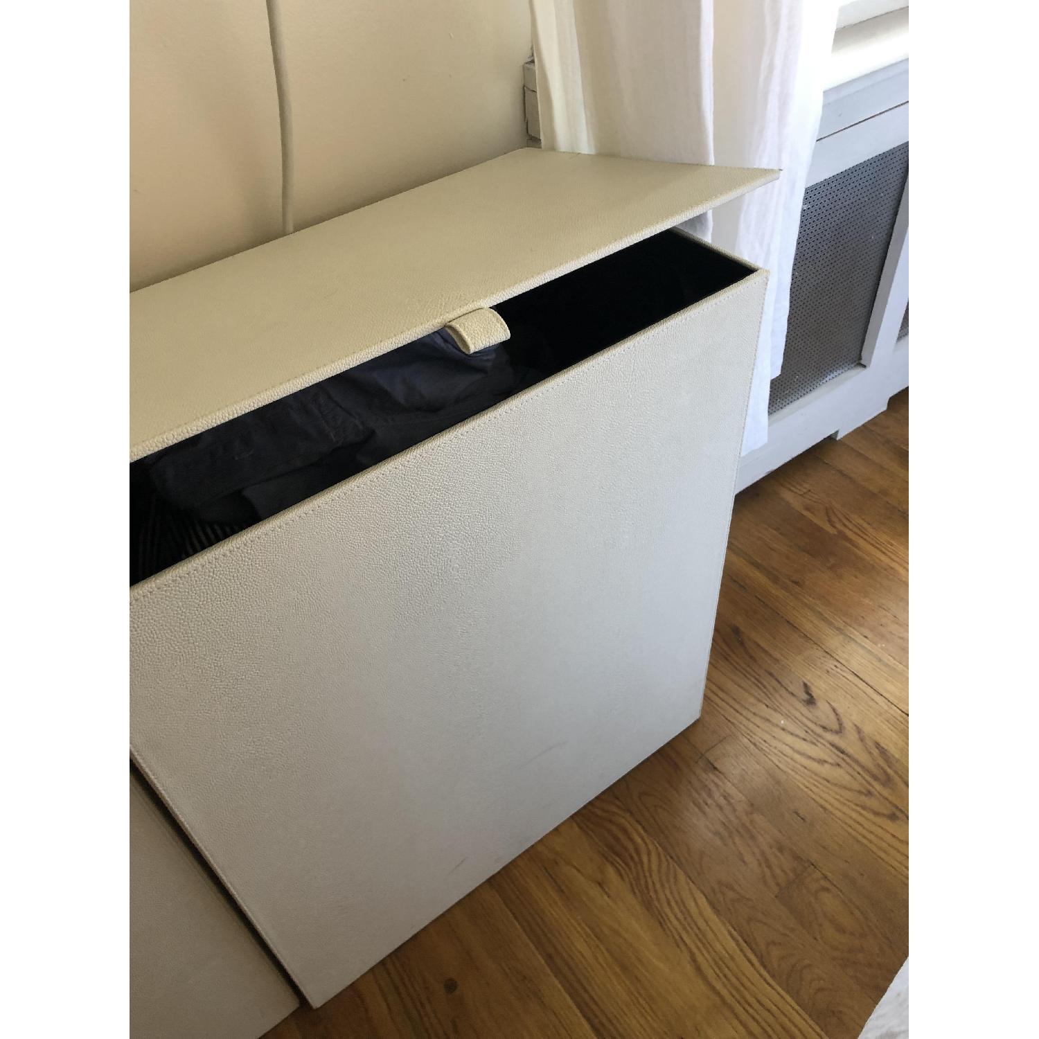 CB2 Shagreen Hamper - image-3