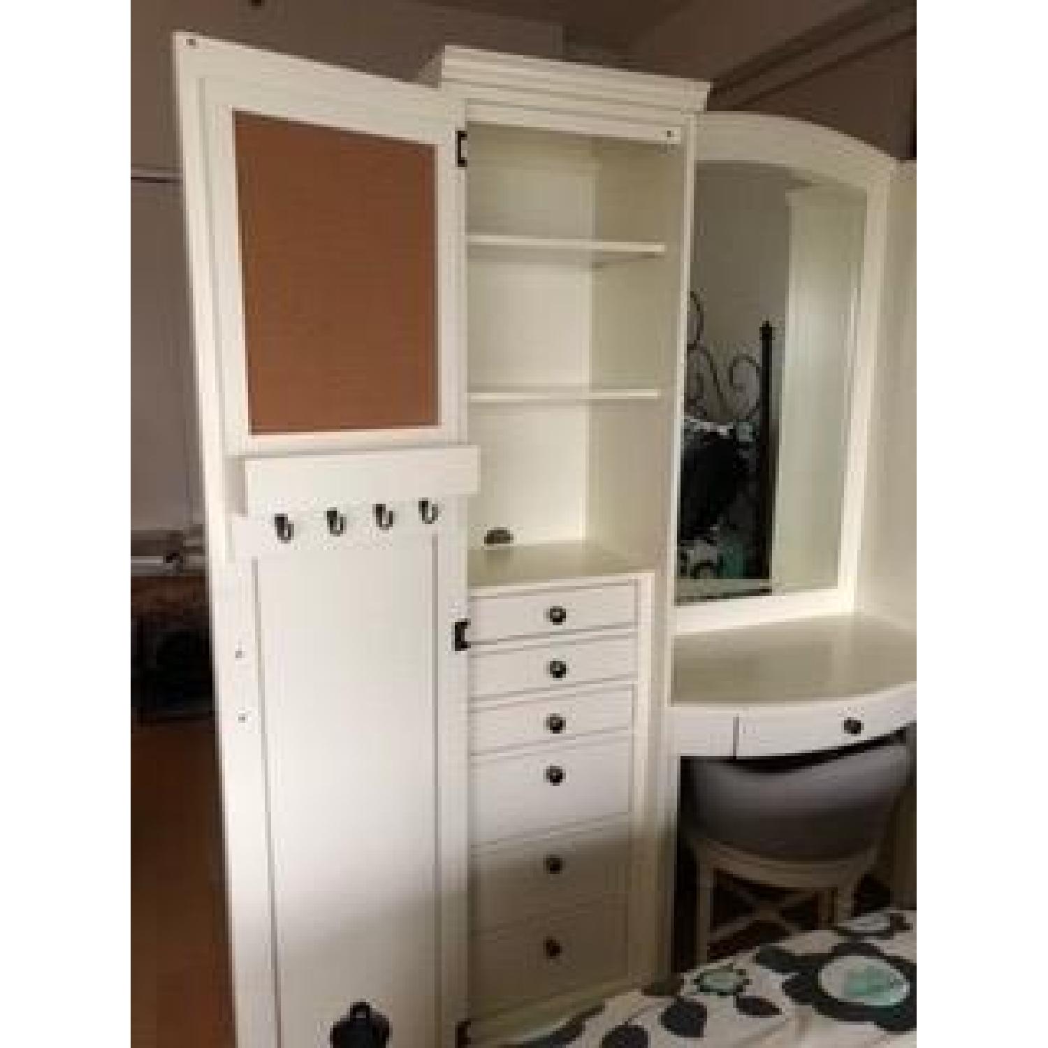 PB Teen Hampton Vanity Tower & Chair Set - image-1