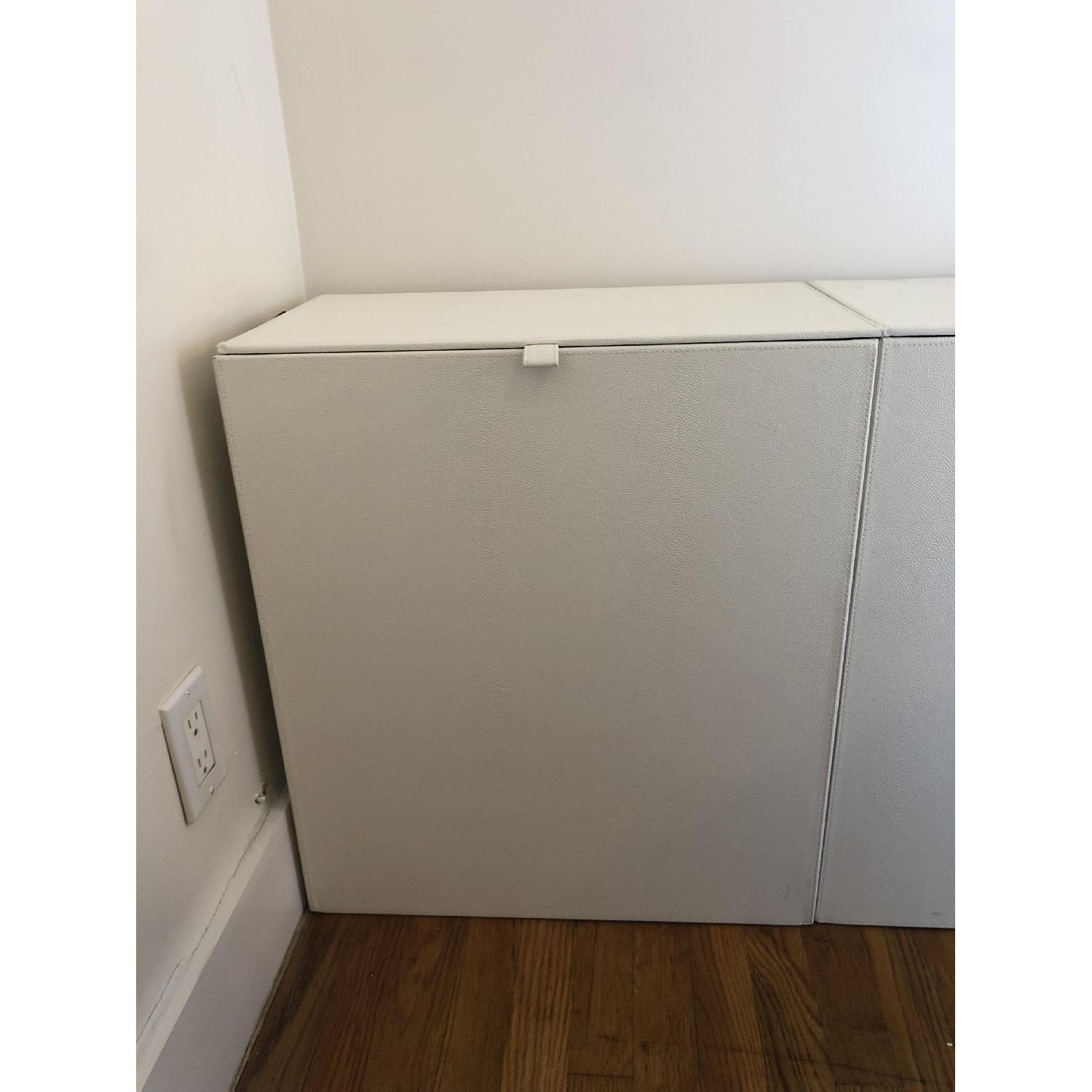 CB2 Shagreen Hamper - image-2