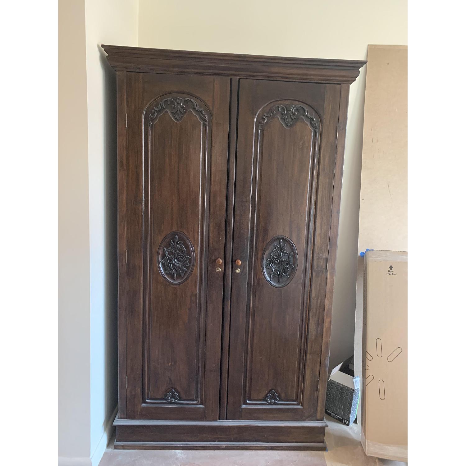Handcrafted Balinese Armoire - image-1