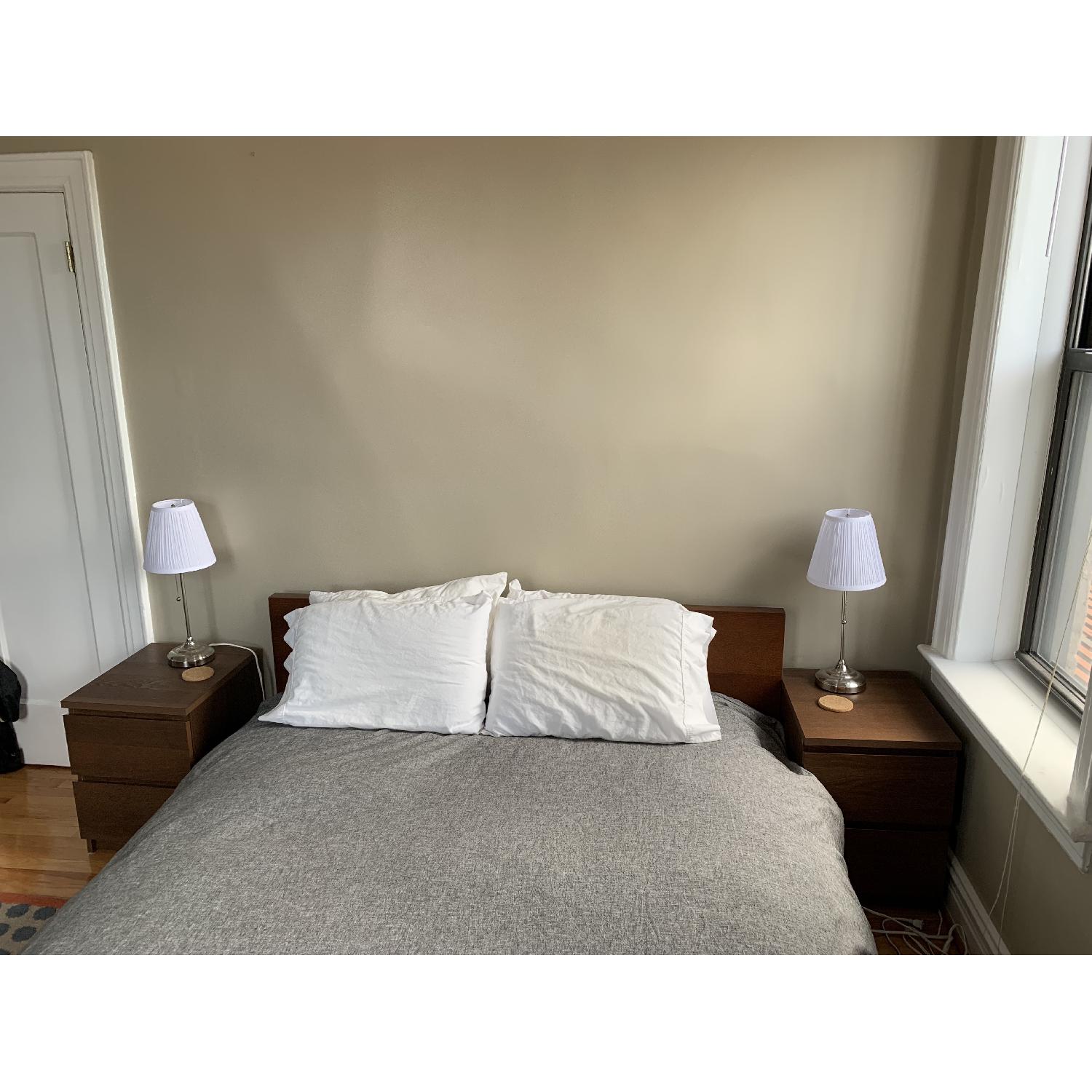 Ikea Malm 2 Drawer Nightstand - image-2